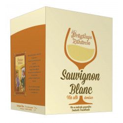 JIDVEI Bag in Box Sauvignon Blanc vin alb demisec 5L BIB.