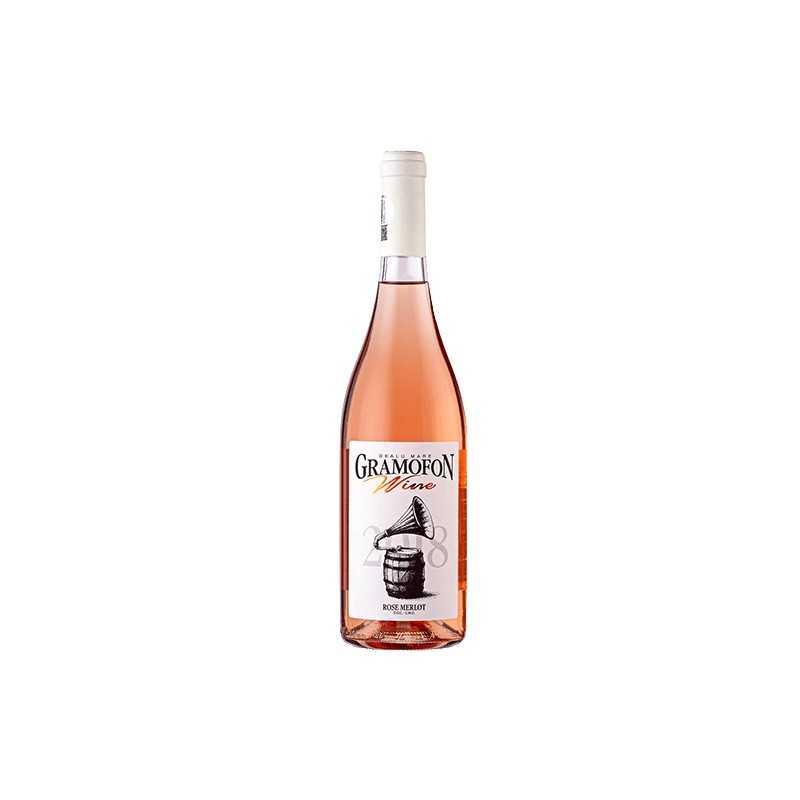 Gramofon Wine GW Merlot vin rose sec.