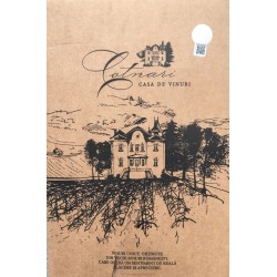 COTNARI Bag in Box Tamaioasa Romaneasca vin alb demisec 3L BIB.