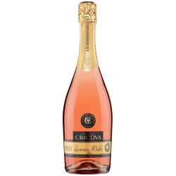 CRICOVA - Spumant Lacrima Dulce Rosé. Vin spumant cricova rose demisec.