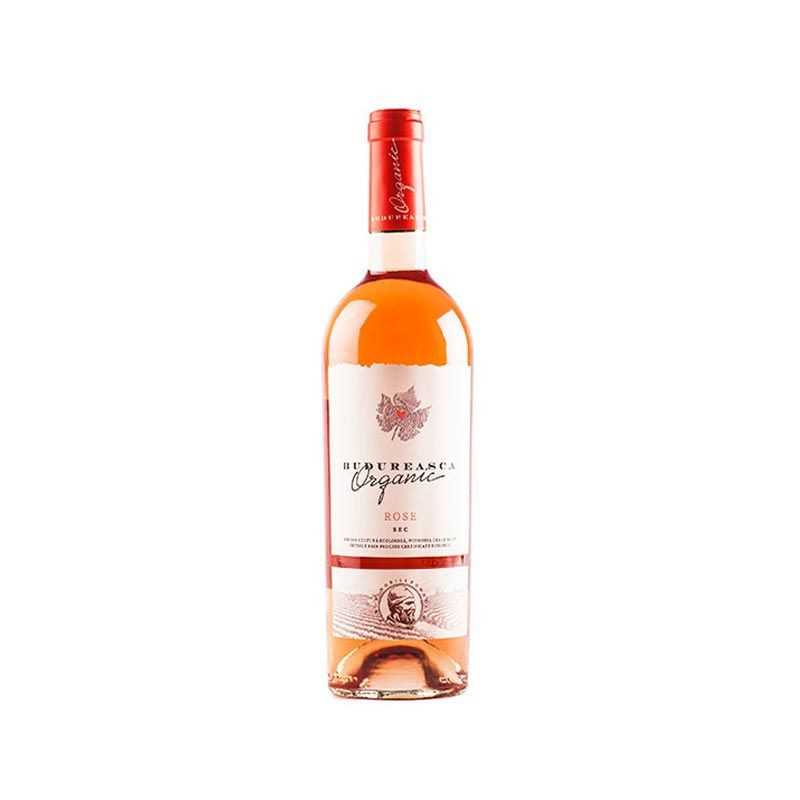 BUDUREASCA Organic Rose Merlot vin rose sec din podgoria Dealu Mare