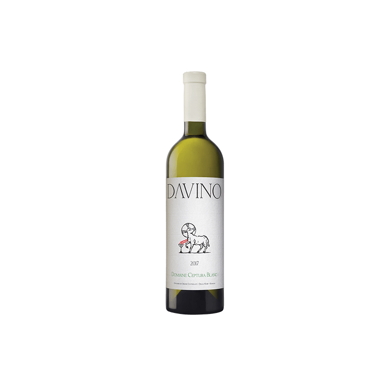DAVINO Domaine Ceptura Blanc Sauvignon Feteasca Riesling vin alb sec