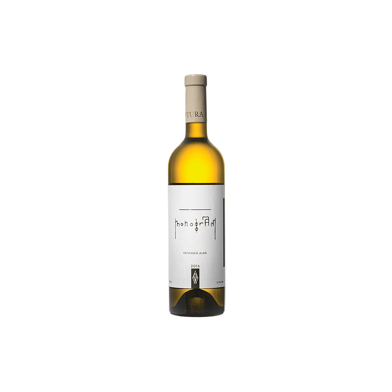 DAVINO Monogram Feteasca Alba vin alb sec