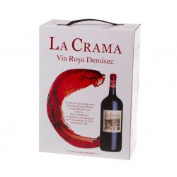 THE ICONIC ESTATE La Crama Bag in Box Rosu vin rosu demisec 3L BIB.